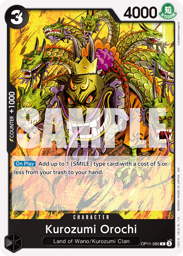 [OP11-085] Kurozumi Orochi