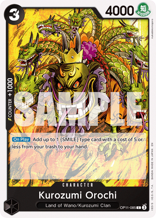 [OP11-085] Kurozumi Orochi