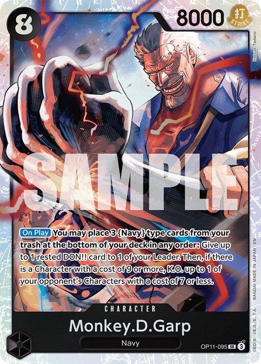 [OP11-095] Monkey.D.Garp
