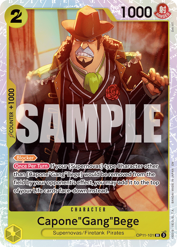 [OP11-101] Capone"Gang"Bege