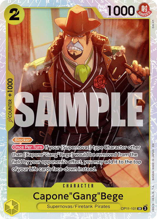 [OP11-101] Capone"Gang"Bege