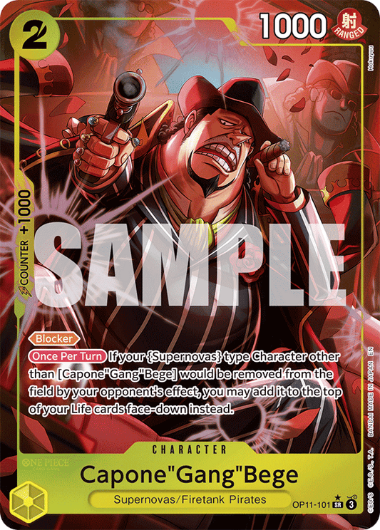 [OP11-101] Capone"Gang"Bege V2