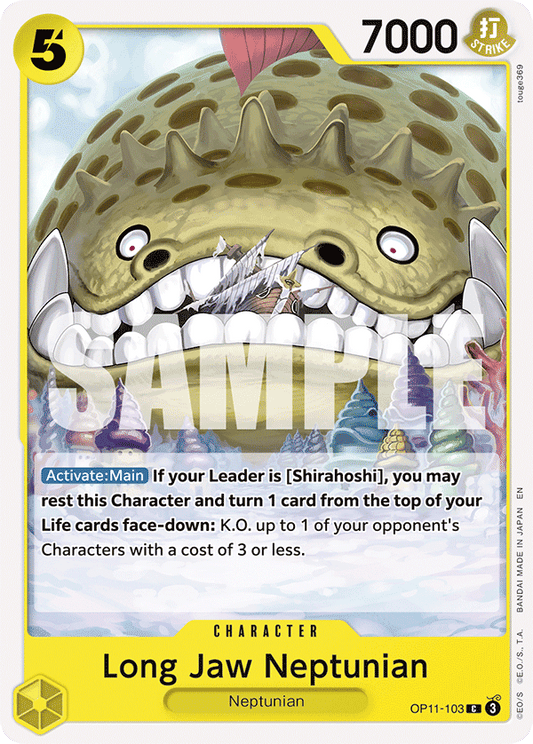 [OP11-103] Long-Jaw Neptunian
