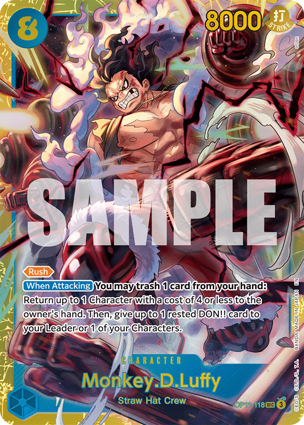 [OP11-118] Monkey.D.Luffy