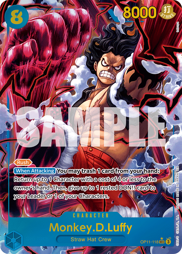 [OP11-118] Monkey.D.Luffy V2