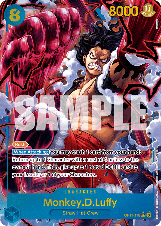 [OP11-118] Monkey.D.Luffy V2