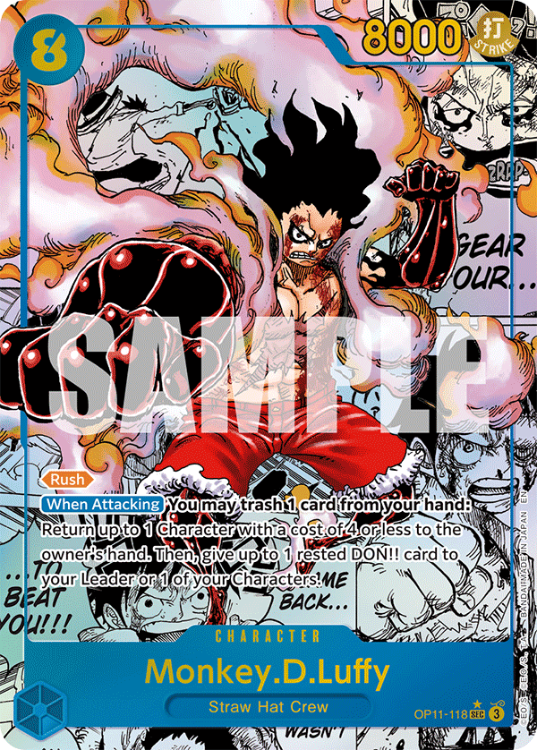 [OP11-118] Monkey.D.Luffy V3