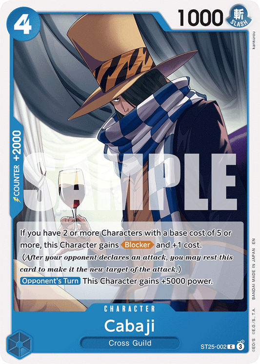 [ST25-002] Cabaji