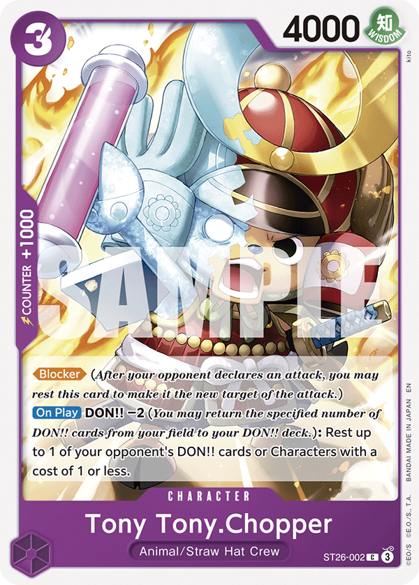 [ST26-002] Tony Tony.Chopper
