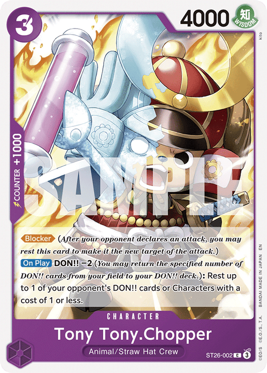 [ST26-002] Tony Tony.Chopper