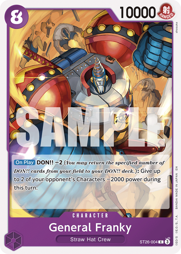 [ST26-004] General Franky