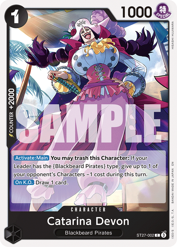 [ST27-002] Catarina Devon