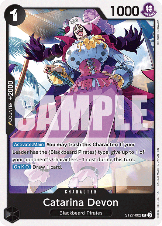 [ST27-002] Catarina Devon